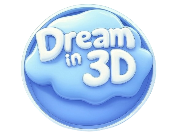 Dream in 3D Logo